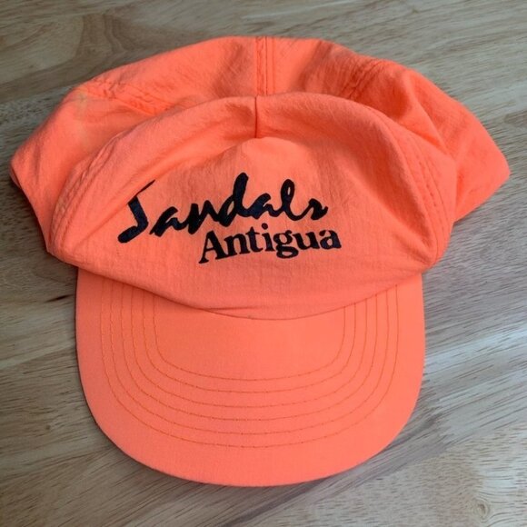 Vintage Other - Vintage Sandals Orange Hat